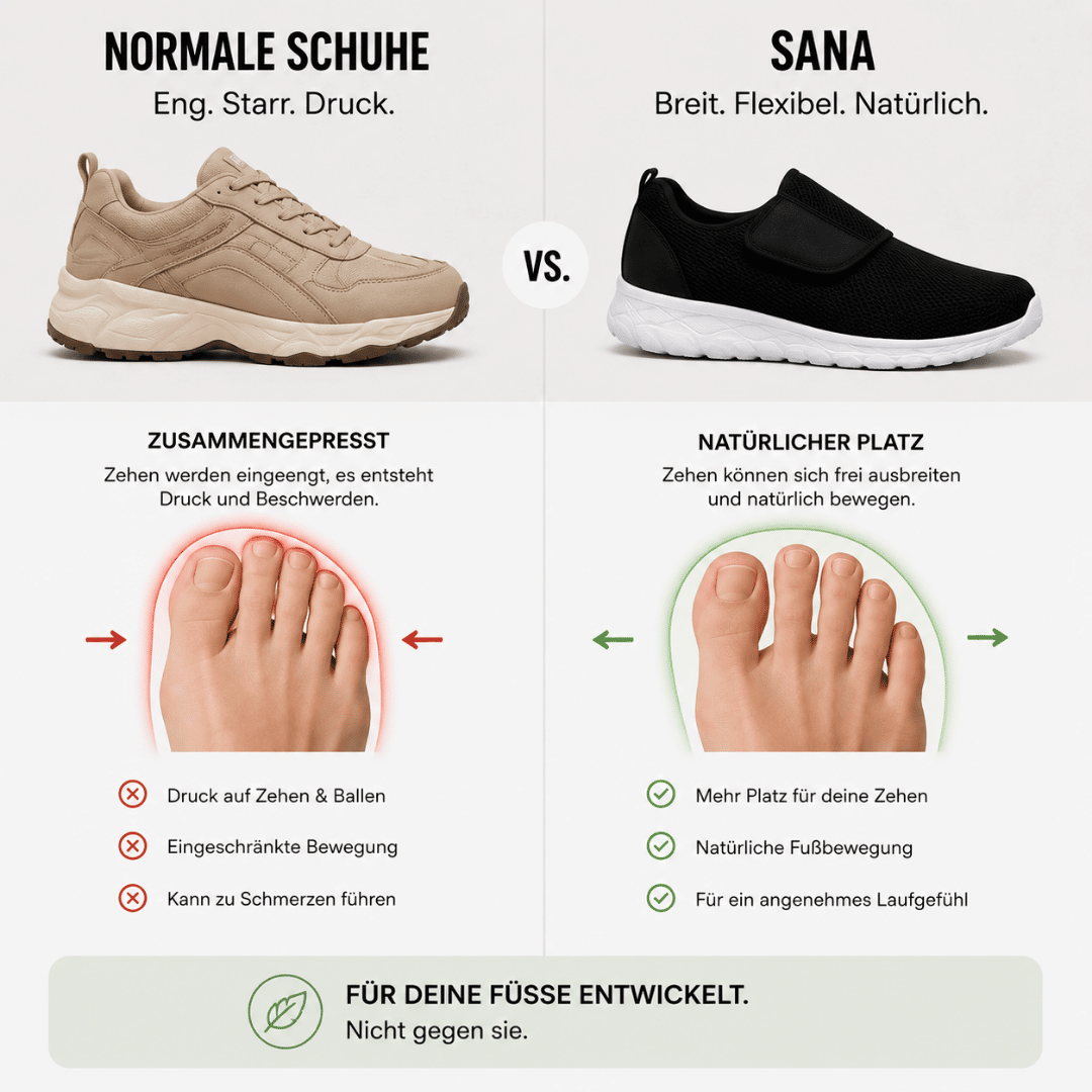 SANA – Mehr Platz. Weniger Druck