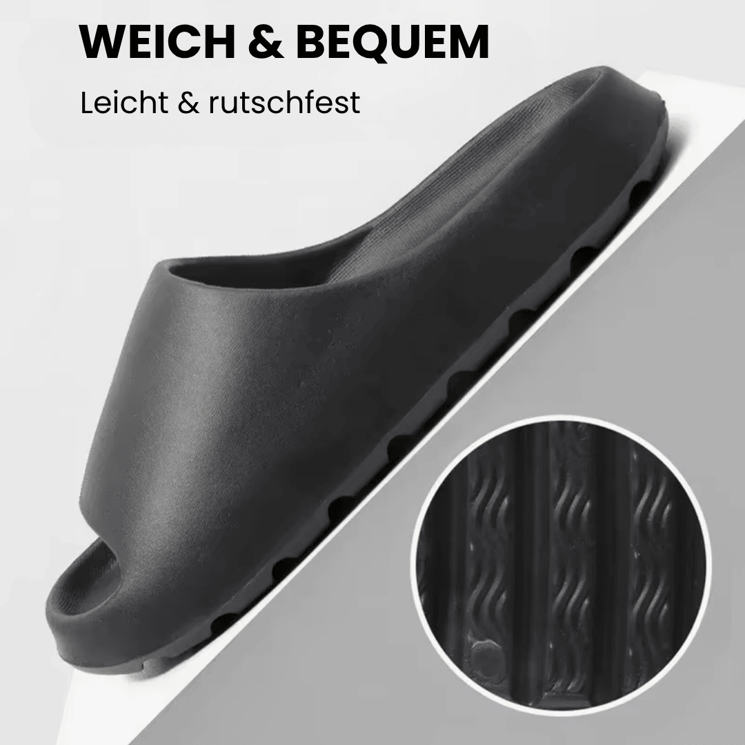 JUSTANO Home Slides - Für müde Füße nach langen Tagen